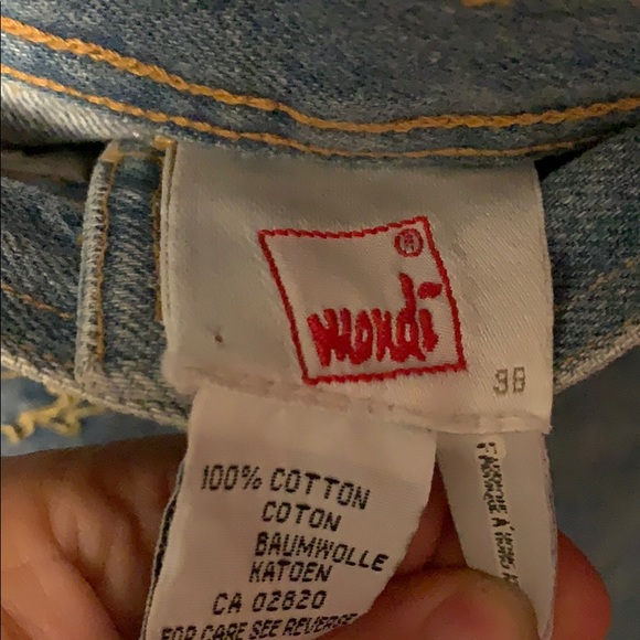 🌟 Vintage 80s Mondi Designer Embellished Skirt 🌟 - Picture 3 of 16